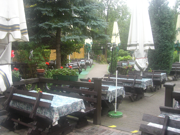 Blick auf die Terrasse
